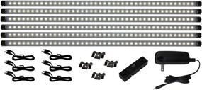 img 4 attached to Inspired LED Pro Series 42 LED Super Deluxe Kit - 4200K Pure White - Under Cabinet Lighting Kit