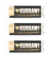 ☀️ hurraw! sun lip balm (zinc oxide protection, spf 15) - 3 pack: organic, vegan, gluten free logo