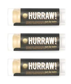 img 4 attached to ☀️ Hurraw! Sun Lip Balm (Zinc Oxide Protection, SPF 15) - 3 Pack: Organic, Vegan, Gluten Free