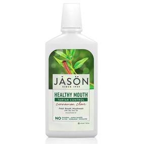 img 4 attached to 🌿 JASON Cinnamon Clove Tartar Control Mouthwash - 16 Ounce Bottle for a Healthy Mouth