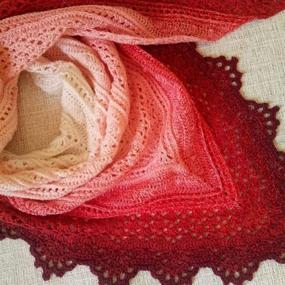 img 2 attached to 🌈 YarnArt Flowers Yarn - Multicolor Rainbow Crochet Yarn, 55% Cotton 45% Acrylic, 250gr 1094yds, Spring Summer 2 Sport Yarn (269)