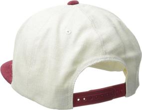 img 1 attached to Stylish and Adjustable Brixton Men's Oath III Snapback Hat: Medium Profile Design
