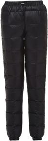 img 4 attached to Gihuo Winter Women's Snow Trousers ❄️ - Windproof, Warm & Down Ski Pants