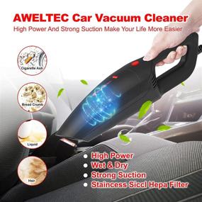 img 1 attached to AWELTEC Car Vacuum Cleaner Lightweight