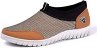 👞 asifn breathable loafers: lightweight comfortable men's slip-on shoes logo