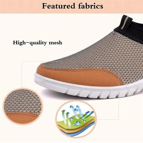 img 3 attached to 👞 Asifn Breathable Loafers: Lightweight Comfortable Men's Slip-On Shoes