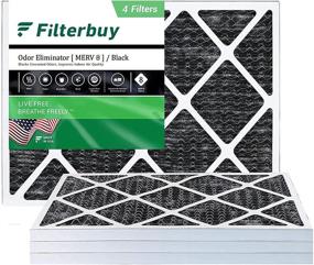 img 4 attached to 🌬️ Измените качество воздуха с помощью FilterBuy Allergen Eliminator 18X24X1 активированного фильтра