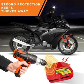 img 3 attached to Motorcycle Motorbike Security Waterproof Reminder Car & Vehicle Electronics