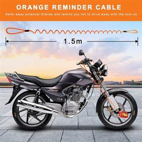 img 1 attached to Motorcycle Motorbike Security Waterproof Reminder Car & Vehicle Electronics