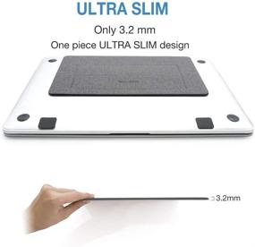 img 3 attached to 📦 SenseAGE Crisscross Foldable Laptop Stand: Invisible, Lightweight, and Anti-Slide - Perfect for MacBook Air, MacBook Pro, Tablets, and Laptops up to 15” in Grey