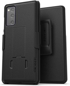 img 2 attached to 📱 Black DuraClip Belt Clip Case for Samsung Galaxy S20 FE - Slim Cover with Holster for Phone