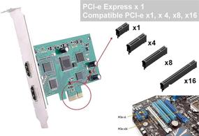 img 2 attached to YOTOCAP YT-294: Плата захвата видео 4K PCI-E с выходом HDMI, Full HD 📷 1080р 60p Запись и поддержка UVC Plug-and-Play - Идеально подходит для прямых трансляций в OBS Studio.