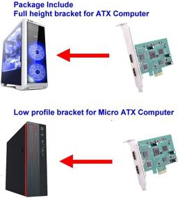 img 1 attached to YOTOCAP YT-294: Плата захвата видео 4K PCI-E с выходом HDMI, Full HD 📷 1080р 60p Запись и поддержка UVC Plug-and-Play - Идеально подходит для прямых трансляций в OBS Studio.