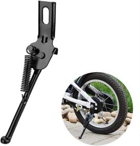 img 1 attached to 🚲 Bike Kickstand for Children's Bicycles - Side Support Parking Stand Foot Brace for 12''-20'' Kids Bike