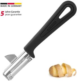 img 3 attached to 🔪 Silver Westmark Black Swivel Peeler, Gentle & Compact Design - One Size