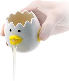 img 1 attached to FOYO Egg Separator: Efficient Egg Yolk White Separator for Baking & Kitchen Gadgets