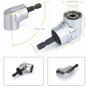 img 3 attached to OCGIG Flexible Extension Screwdriver Adapter: Enhanced Versatility and Reach for Precision Tasks