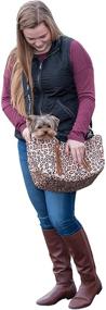 img 3 attached to 🐾 Optimized Pet Gear R&amp;R Sling Carrier for Cats/Dogs with Storage Pockets, Removable Washable Liner, Zippered Top, and Mesh Window