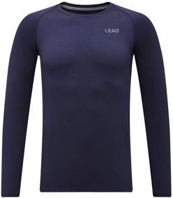 img 4 attached to Компрессионные термобелье LEAO ColdGear для холодной погоды
