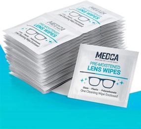 img 3 attached to 🔍 Lens Cleaning Wipes - [105 Pack] Pre-Moistened Eyeglass Cleaner Cloths, Individually Wrapped for Phones, Tablets, Cameras, Electronics, and Optics - Help Clean Screens, Photo Lens, and Optics