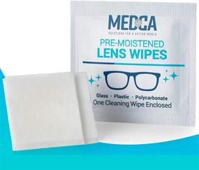 img 2 attached to 🔍 Lens Cleaning Wipes - [105 Pack] Pre-Moistened Eyeglass Cleaner Cloths, Individually Wrapped for Phones, Tablets, Cameras, Electronics, and Optics - Help Clean Screens, Photo Lens, and Optics