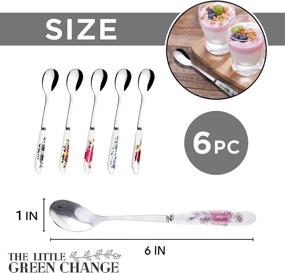 img 3 attached to 🍵 Stainless Steel Chinese Teaspoon Tableware for Effortless Stirring