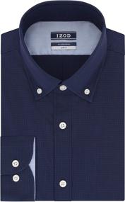 img 1 attached to 👔 IZOD Stretch Gingham Bright Men's Shirts - Clothing & Apparel