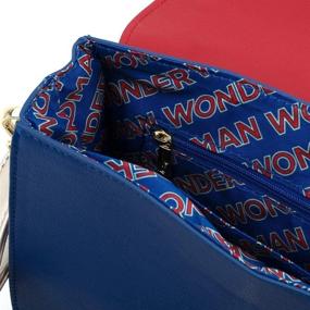 img 1 attached to Loungefly Comics Wonder Woman Crossbody
