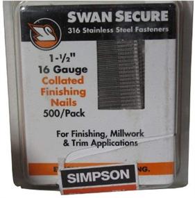img 1 attached to Simpson Swan Secure T16N150FNB Stainless