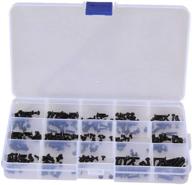 🔩 yookay 300 pcs laptop notebook computer screw assortment kit: compatible with ibm, hp, dell, lenovo, samsung, sony, toshiba, gateway, acer logo