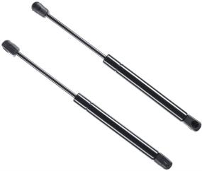 img 2 attached to 💪 A-Premium 12 Inch 30lbs 10mm Lift Supports Gas Spring Shock Struts: Toolbox Cabinets, Sliding Windows, Bed Benches, Storage Lids, Basement Doors - 2-PC Set 4420