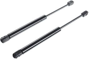 img 1 attached to 💪 A-Premium 12 Inch 30lbs 10mm Lift Supports Gas Spring Shock Struts: Toolbox Cabinets, Sliding Windows, Bed Benches, Storage Lids, Basement Doors - 2-PC Set 4420