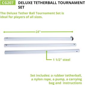 img 3 attached to Champion Sports Tournament Tetherball Set