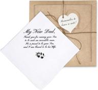 👵 classic and meaningful wedding handkerchief for grandmother - perfect men's accessory logo