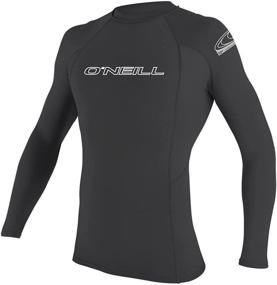 img 3 attached to O'Neill Men's Long Sleeve Rash Guard with UPF 50+ in Basic Skins