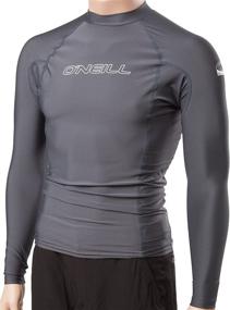 img 2 attached to O'Neill Men's Long Sleeve Rash Guard with UPF 50+ in Basic Skins