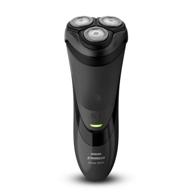 philips norelco shaver 3100: rechargeable electric shaver with pop-up trimmer - s3310/81 logo