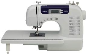 img 4 attached to 🧵 Brother CS6000i Sewing and Quilting Machine: 60 Built-in Stitches, LCD Display, Wide Table, 9 Sewing Feet Included