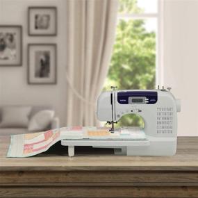 img 2 attached to 🧵 Brother CS6000i Sewing and Quilting Machine: 60 Built-in Stitches, LCD Display, Wide Table, 9 Sewing Feet Included