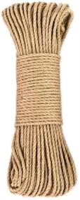 img 4 attached to 🐱 Premium Amakunft Hemp Rope for Cat Tree and Tower - Durable DIY Cat Scratcher Sisal Rope for Cat Scratching Post Replacement, Provides Flexible and Fun Scratching Pad