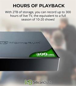 img 2 attached to 📹 Upgrade Your Recording Capabilities with SiliconDust HDHomeRun Servio 2TB Expansion - Record Over 300+ Hours of TV Content!