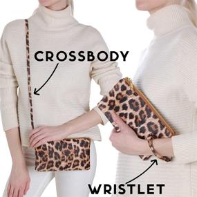 img 3 attached to 👜 Скромный Шик кроссбоди-браслет: Стильные и универсальные сумки и кошельки для женщин