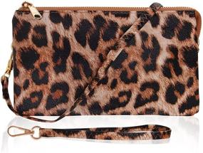 img 4 attached to 👜 Humble Chic Crossbody Wristlet: Stylish and Versatile Women's Handbags & Wallets