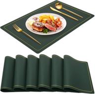 🍽️ waterproof wehvkei placemats for thanksgiving and christmas logo