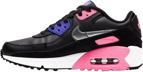 img 1 attached to Nike Leather Trainers Metallic Numeric_5 Girls' Shoes for Athletic