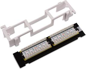 img 1 attached to 🔌 Cable Matters 12 Port Vertical Bracket: Efficient Cable Management Solution