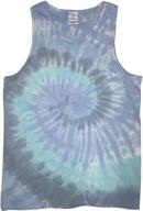 lagoon colortone tie dye tank top logo