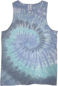 img 1 attached to Lagoon Colortone Tie Dye Tank Top