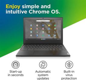 img 1 attached to 💻 Lenovo IdeaPad 3 11 Chromebook 11.6" Laptop: HD Display, Intel Celeron N4020, 4GB RAM, 64GB Storage