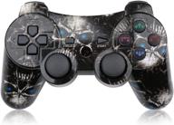 🎮 chengdao skull wireless controller for playstation 3 - motion sense, double vibration & charging cable included logo